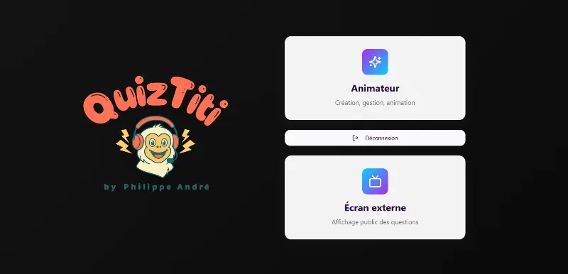 Capture d'écran — QuizTiti